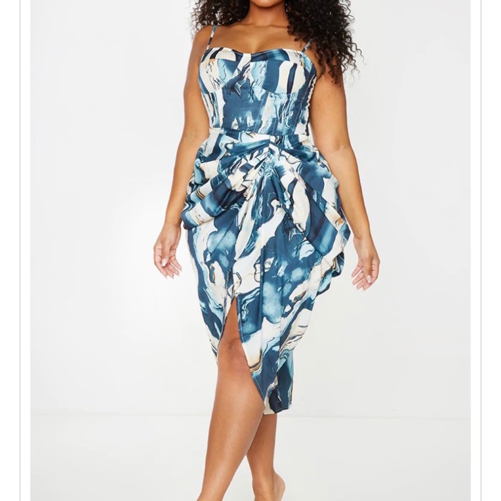 Corset top with skirt